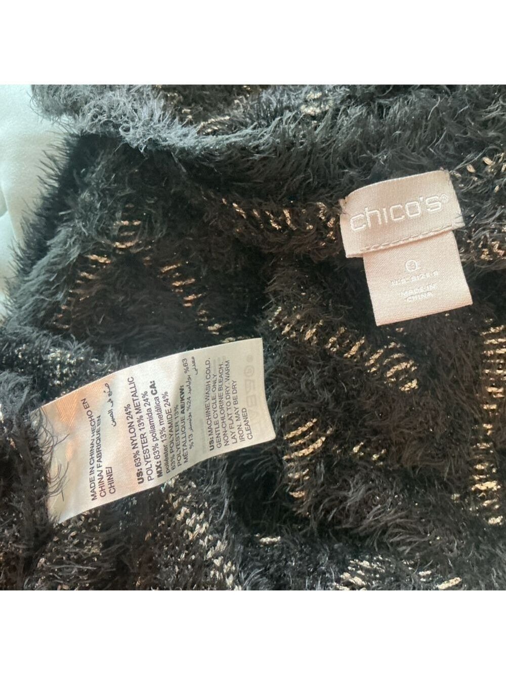 Chico's Textured Holiday Sweater - Picture 12 of 12